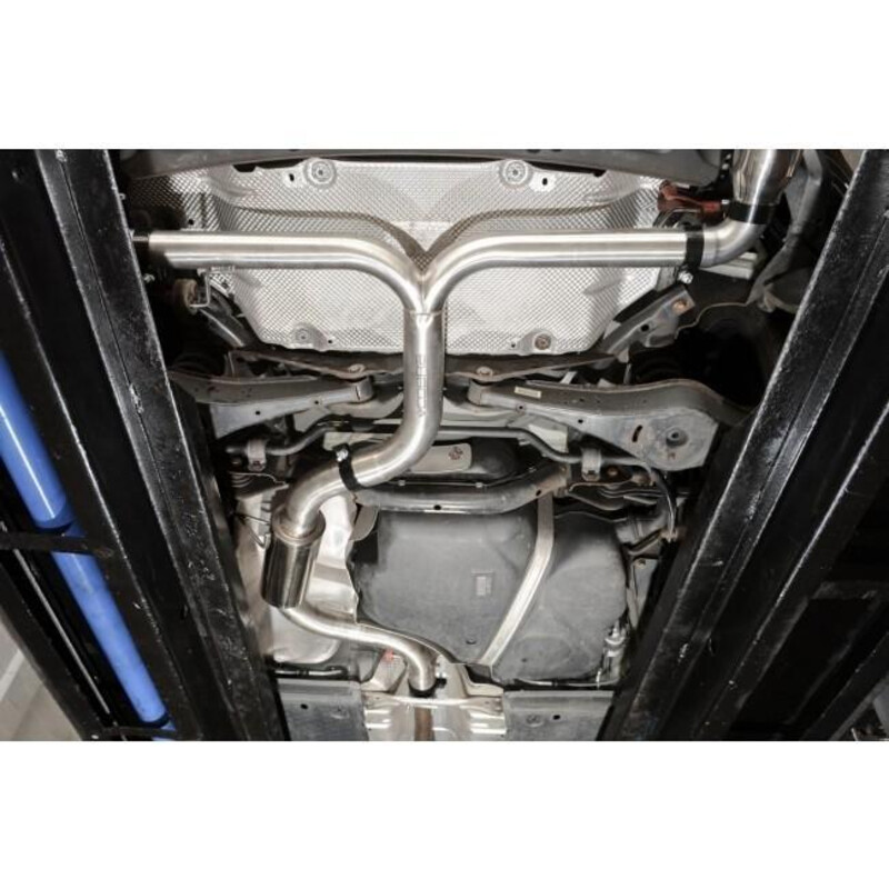 Ligne d'Echappement Complète Turboback "Venom Box Delete" Cobra pour VW Scirocco R 2.0L TSI (09-18)
