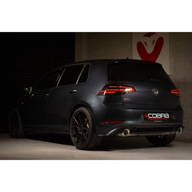 Ligne d'Echappement "Catback" Cobra pour VW Golf 7.5 GTI (2017+)