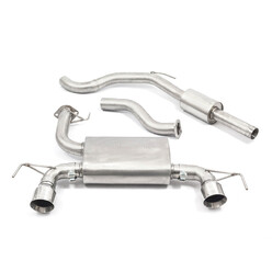 Ligne d'Echappement "Catback" Cobra pour Opel Corsa D Nürburgring (10-14)