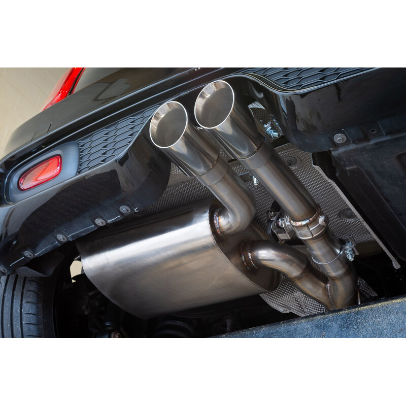 Ligne d'Echappement "Catback" Cobra pour Mini John Cooper Works F56 Ø3" (14-18), avec Valve