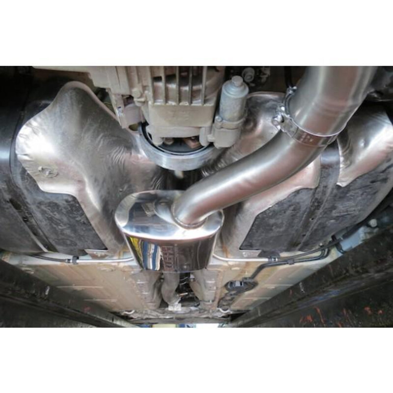 Ligne d'Echappement Complète "Turboback" Cobra pour Audi S3 8P (3 Portes, 03-13)