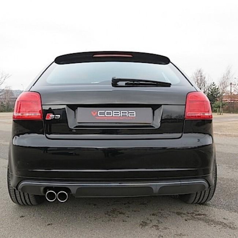 Ligne d'Echappement Complète "Turboback" Cobra pour Audi S3 8P (3 Portes, 03-13)