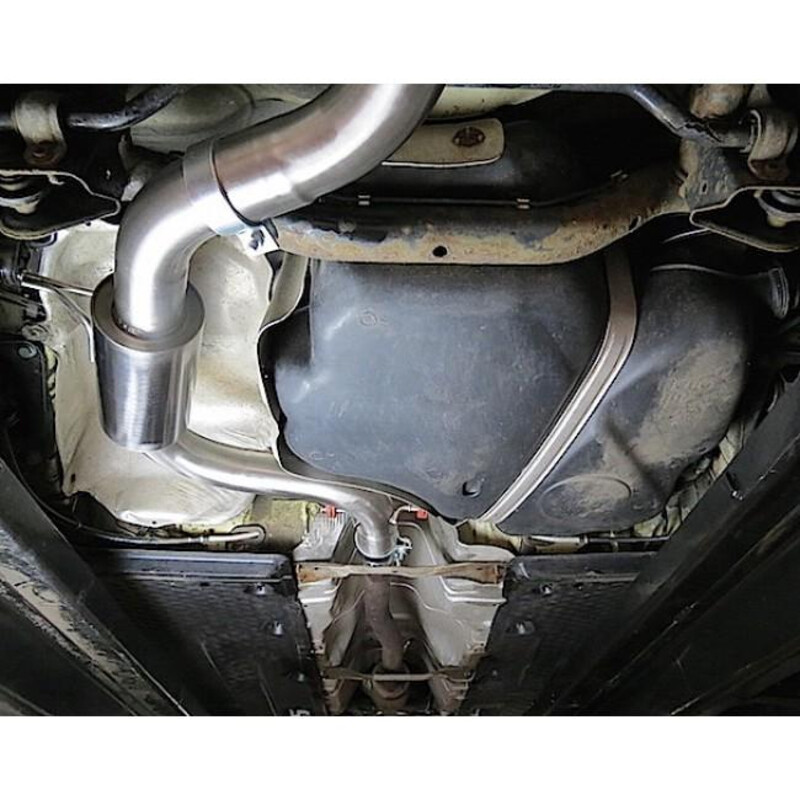 Ligne d'Echappement Complète "Turboback" Cobra pour Audi A3 8P 3 Portes, 2.0L TFSI, 2 Roues Motrices (03-12)
