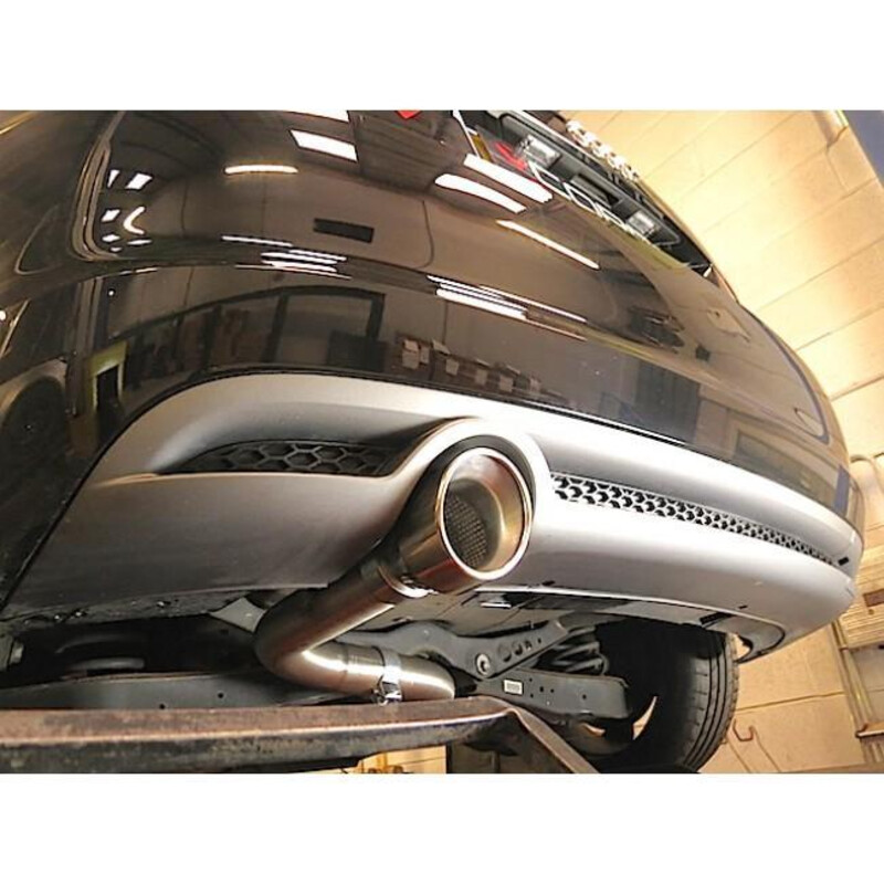 Ligne d'Echappement "Catback" Cobra pour Audi A3 8P Sportback, 2.0L TDI 170, 2 Roues Motrices (08-12)