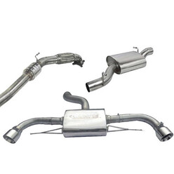 Ligne d'Echappement Complète "Turboback" Cobra pour Audi TT 8J 2.0L TFSI (Quattro, 12-14)