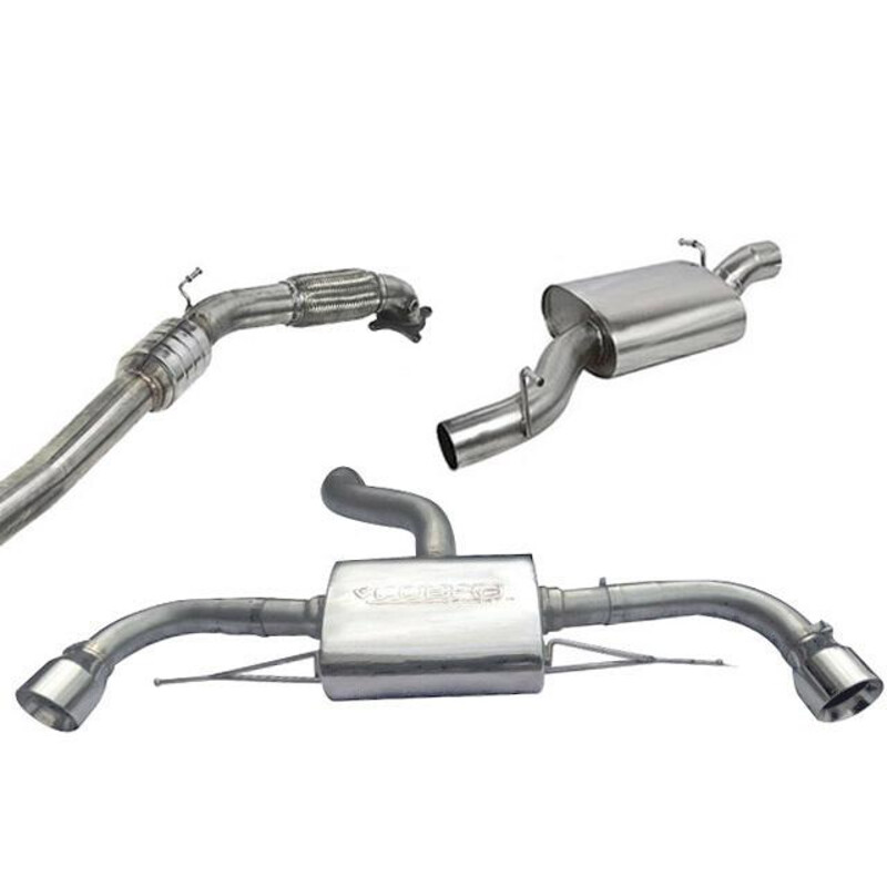 Ligne d'Echappement Complète "Turboback" Cobra pour Audi TT 8J 2.0L TFSI (Quattro, 12-14)