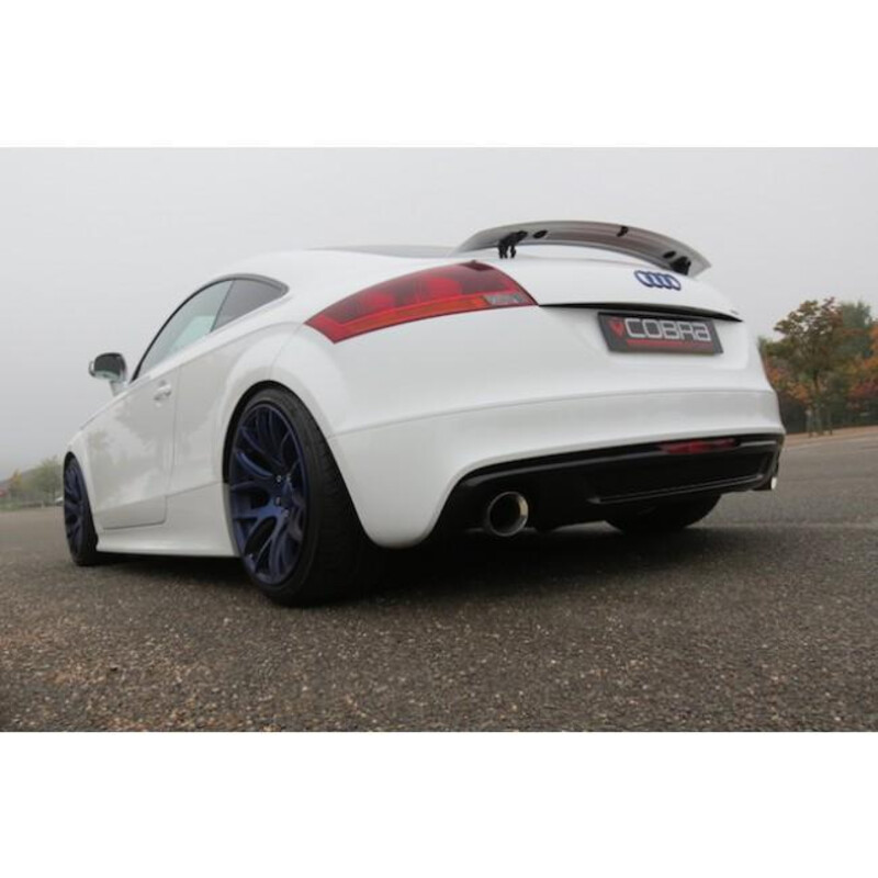 Ligne d'Echappement Complète "Turboback" Cobra pour Audi TT 8J 2.0L TFSI (Quattro, 12-14)
