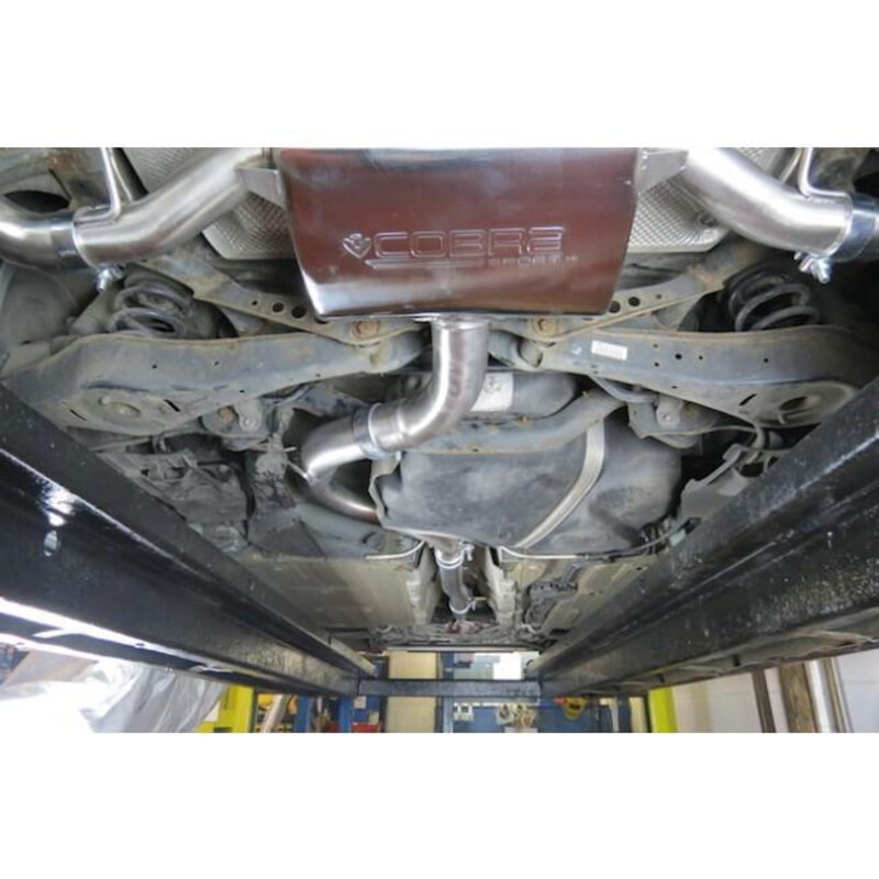 Ligne d'Echappement Complète "Turboback" Cobra pour Audi TT 8J 1.8 & 2.0L TFSI (2 Roues Motrices, 07-11)