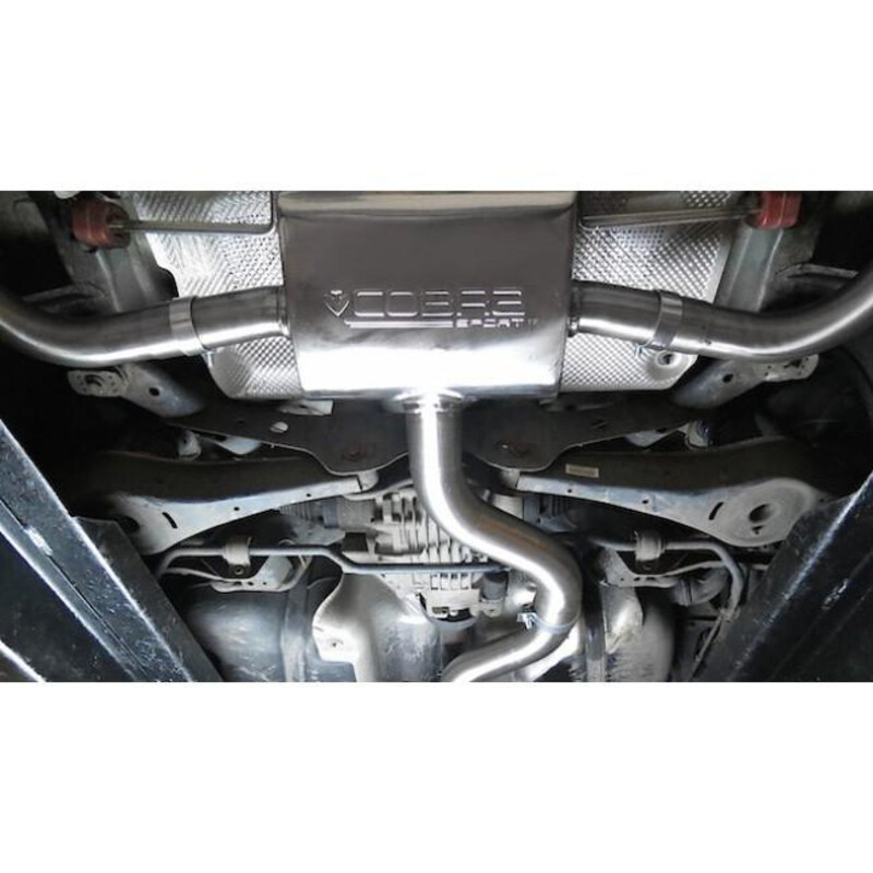 Ligne d'Echappement Complète "Turboback" Cobra pour Audi TTS 8J (Quattro, 08-14)