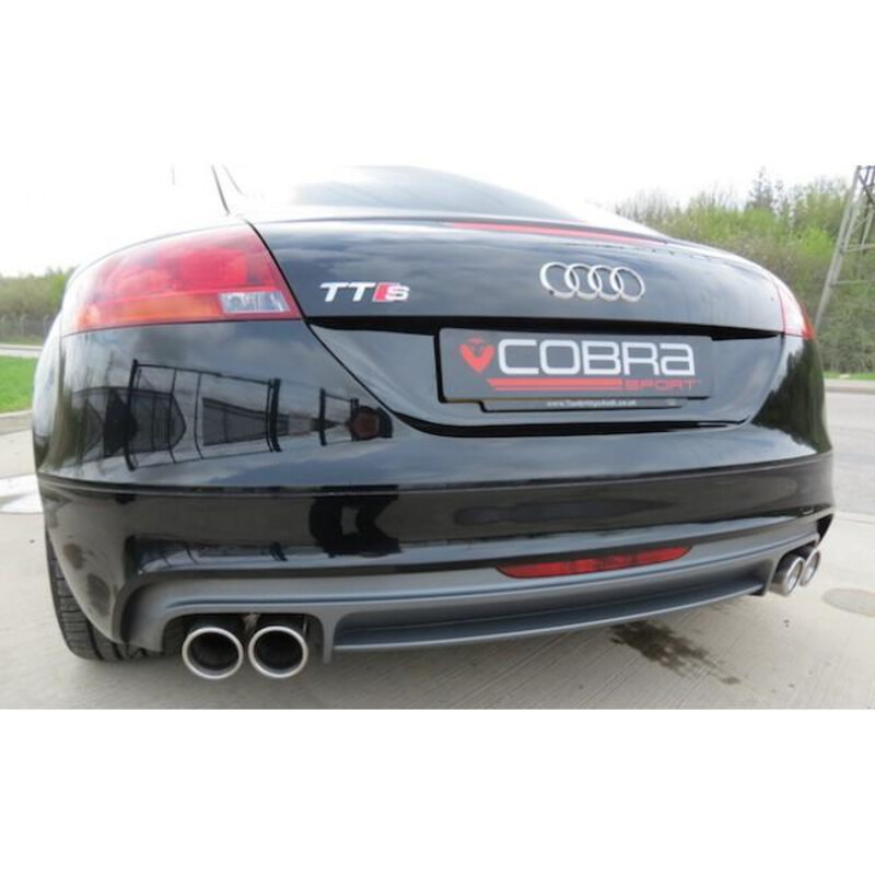 Ligne d'Echappement Complète "Turboback" Cobra pour Audi TTS 8J (Quattro, 08-14)