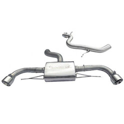 Ligne d'Echappement "Catback" Cobra pour Audi TT 8J 1.8 & 2.0L TFSI (2 Roues Motrices, 11-14)