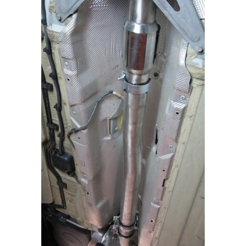 Ligne d'Echappement Complète "Turboback" Cobra pour Audi TT 8J 1.8 & 2.0L TFSI (2 Roues Motrices, 11-14)