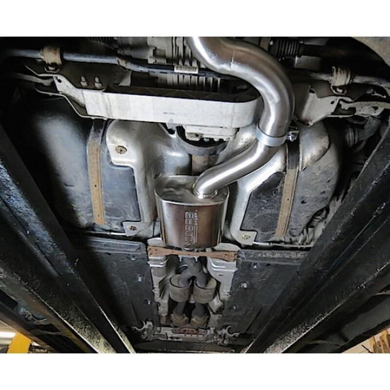 Ligne d'Echappement "Catback" Cobra pour Audi A3 8P 3.2L V6 Quattro (03-12)