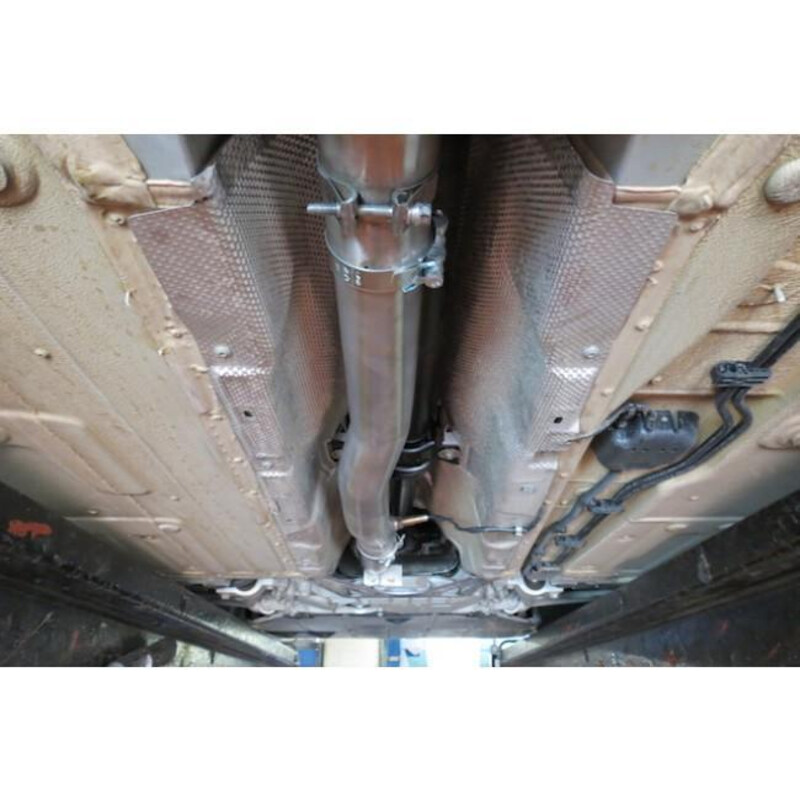Ligne d'Echappement Complète "Turboback" Cobra pour Audi S3 8P (Sportback, 03-13)