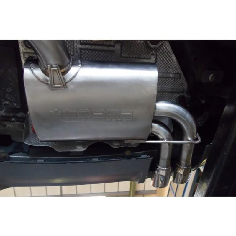 Ligne d'Echappement Complète "Turboback" Cobra pour Audi S3 8P (Sportback, 03-13)
