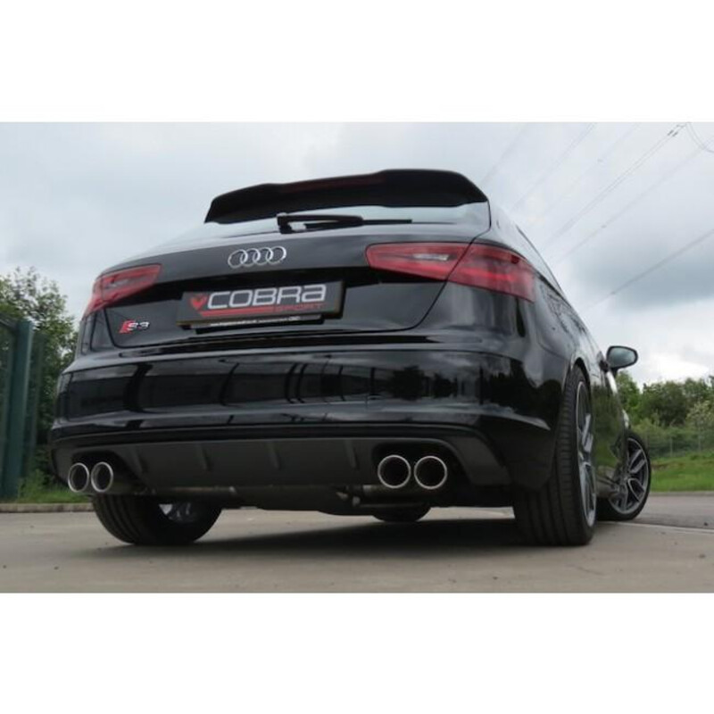 Ligne d'Echappement "Catback" Cobra pour Audi S3 8V 3 Portes (12-20)