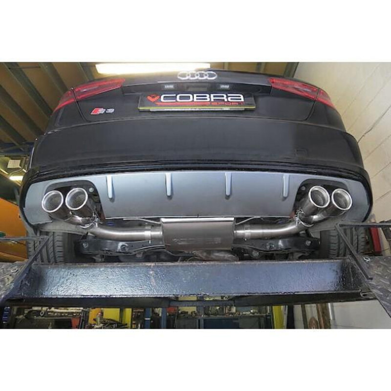 Ligne d'Echappement "Catback" Cobra pour Audi S3 8V 3 Portes (12-20)
