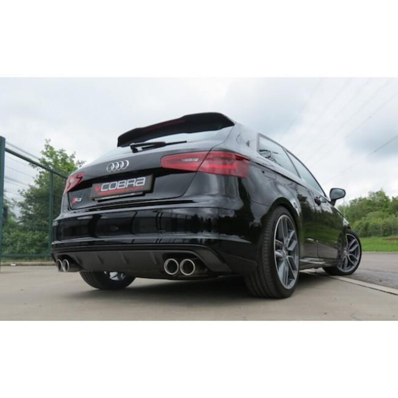 Ligne d'Echappement "Catback" Cobra pour Audi S3 8V 3 Portes (12-20)