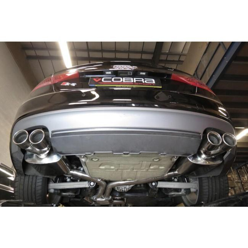 Ligne d'Echappement "Catback" Cobra pour Audi S5 B8 3.0L TFSI (07-16)