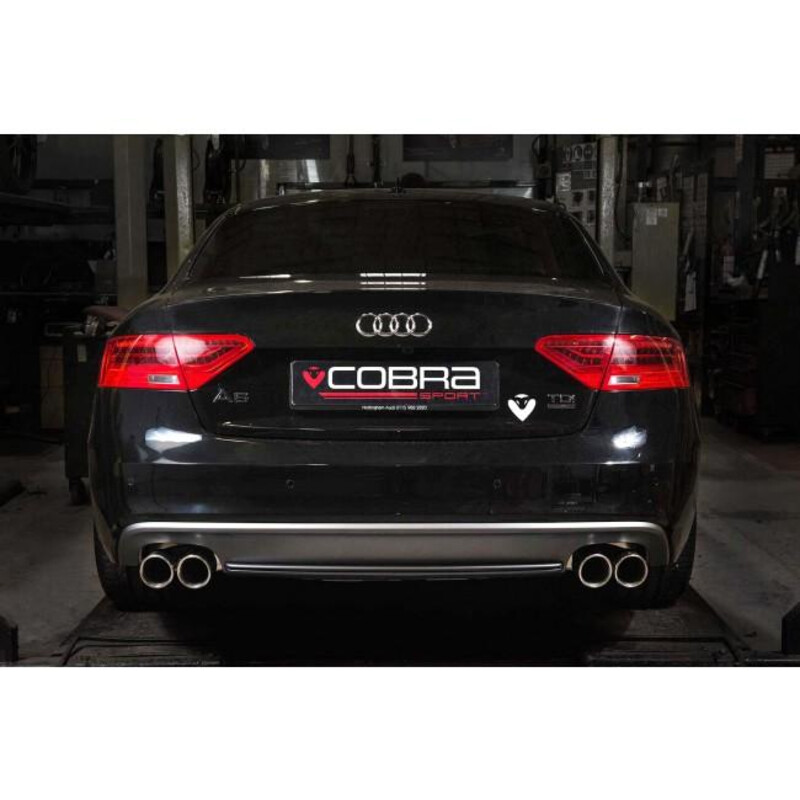 Silencieux Double Sorties "Style S5" Cobra pour Audi A5 2.0L TDI Coupé S-Line (07-16)