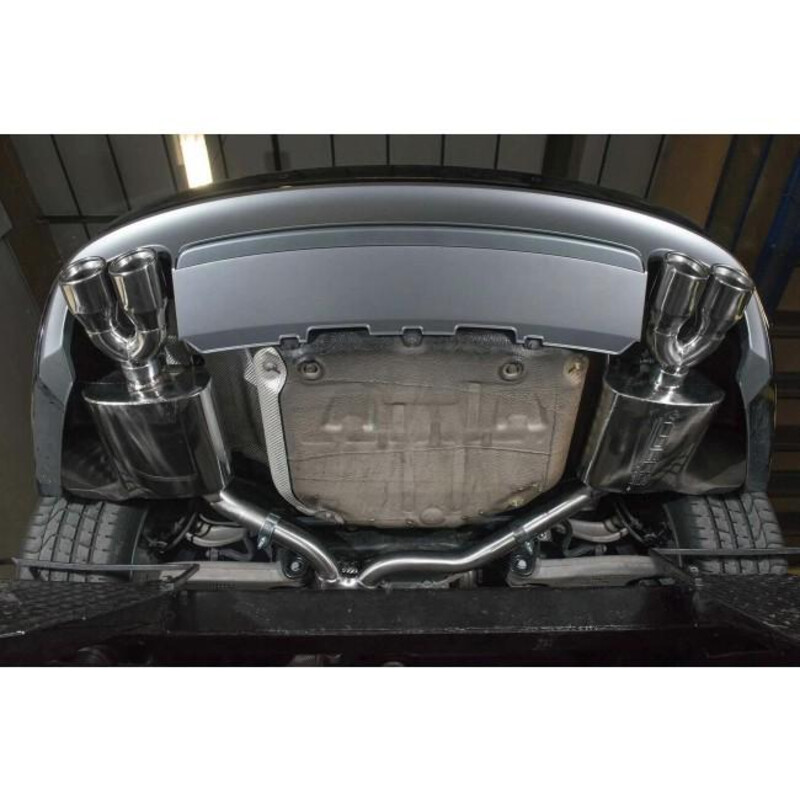 Silencieux Double Sorties "Style S5" Cobra pour Audi A5 2.0L TDI Coupé S-Line (07-16)