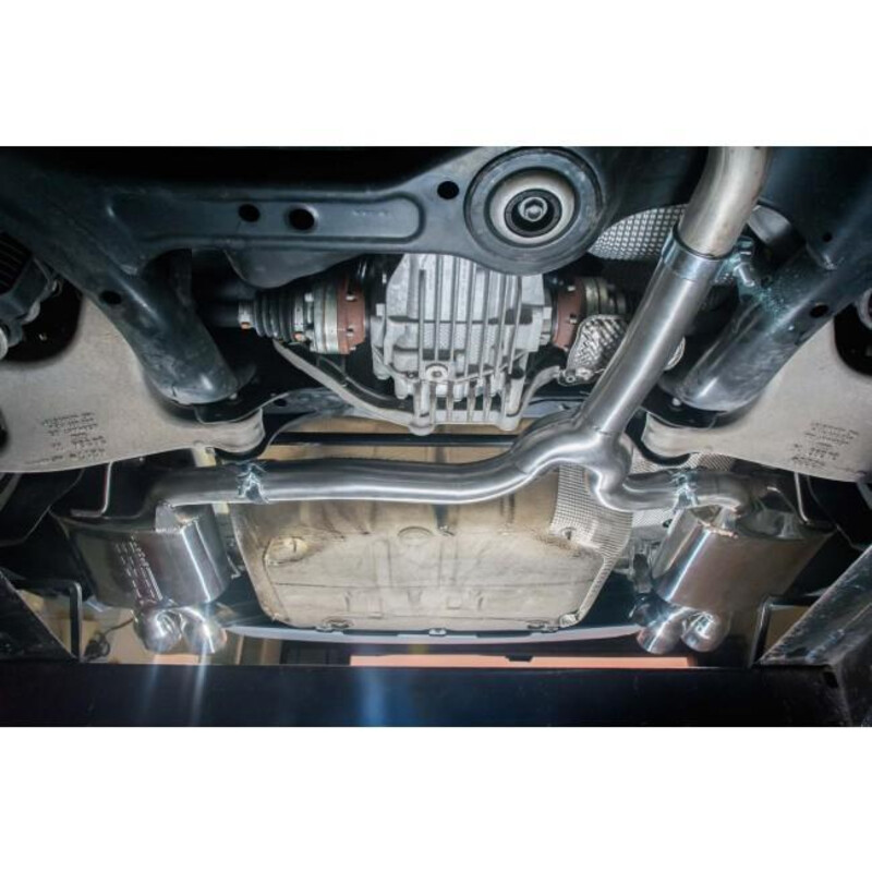 Silencieux Double Sorties "Style S5" Cobra pour Audi A5 2.0L TDI Coupé S-Line (07-16)