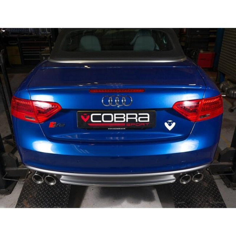 Silencieux Cobra pour Audi S5 B8 3.0L TFSI (07-16)