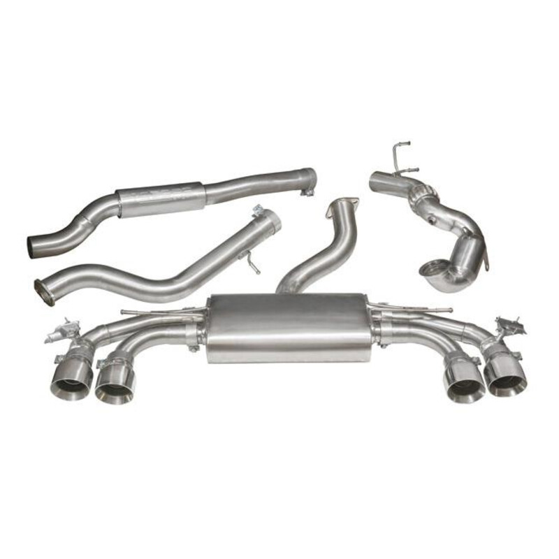 Ligne d'Echappement Complète "Turboback" Cobra pour Audi TTS 8S 2.0L TFSI (2014+)