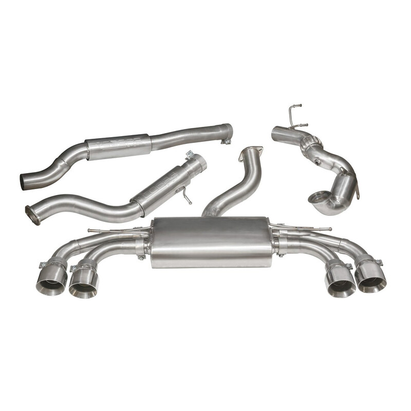 Ligne d'Echappement Complète "Turboback" Cobra pour Audi TTS 8S 2.0L TFSI (2014+)