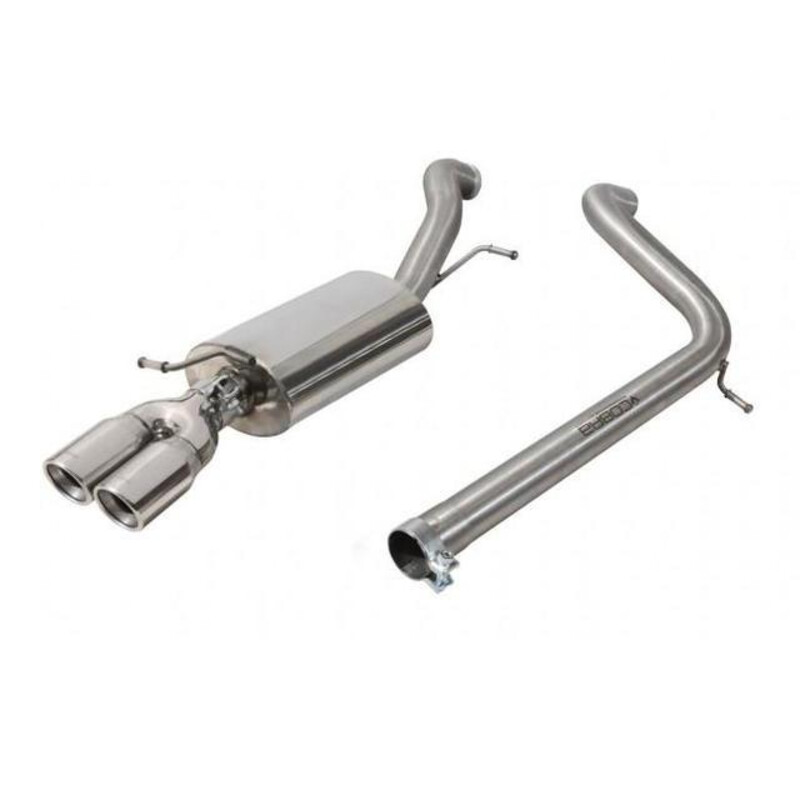 Ligne d'Echappement "Catback" Cobra pour Audi A1 1.4L TFSI 150 ch (15-17)