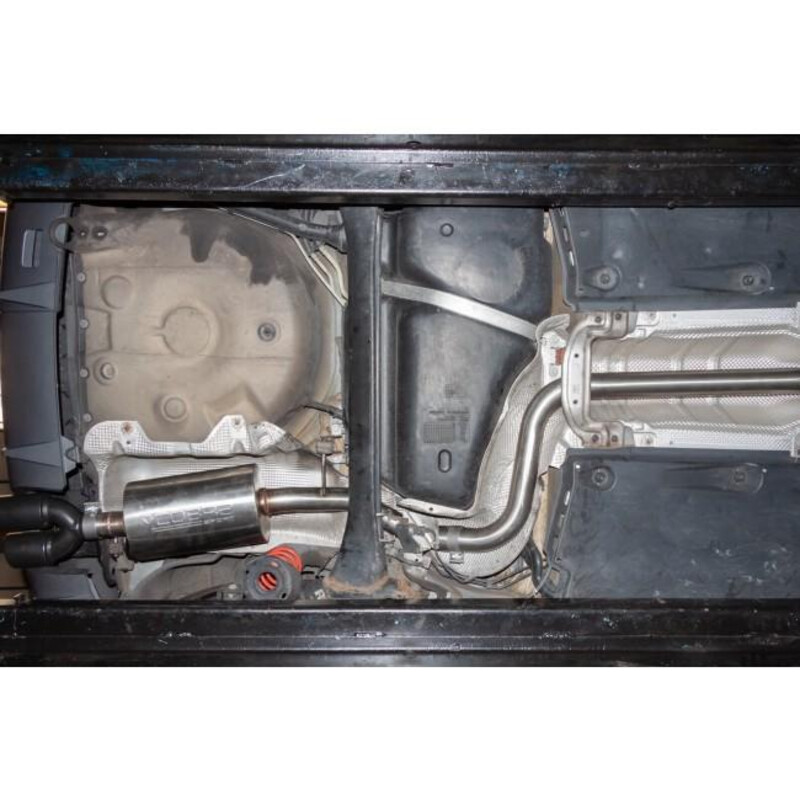 Ligne d'Echappement "Catback" Cobra pour Audi A1 1.4L TFSI 150 ch (15-17)