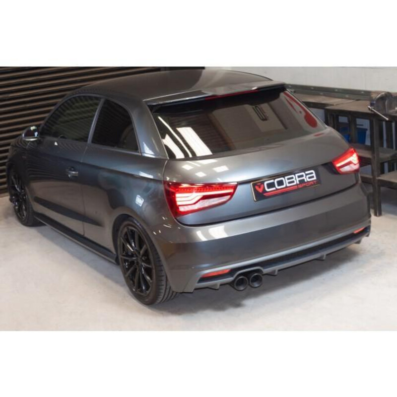 Ligne d'Echappement "Catback" Cobra pour Audi A1 1.4L TFSI 150 ch (15-17)