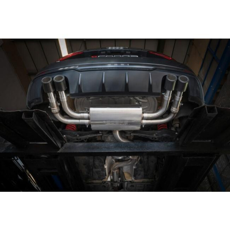 Ligne d'Echappement Complète "Turboback" Cobra pour Audi S3 8V Sportback (12-20) - Avec Valve