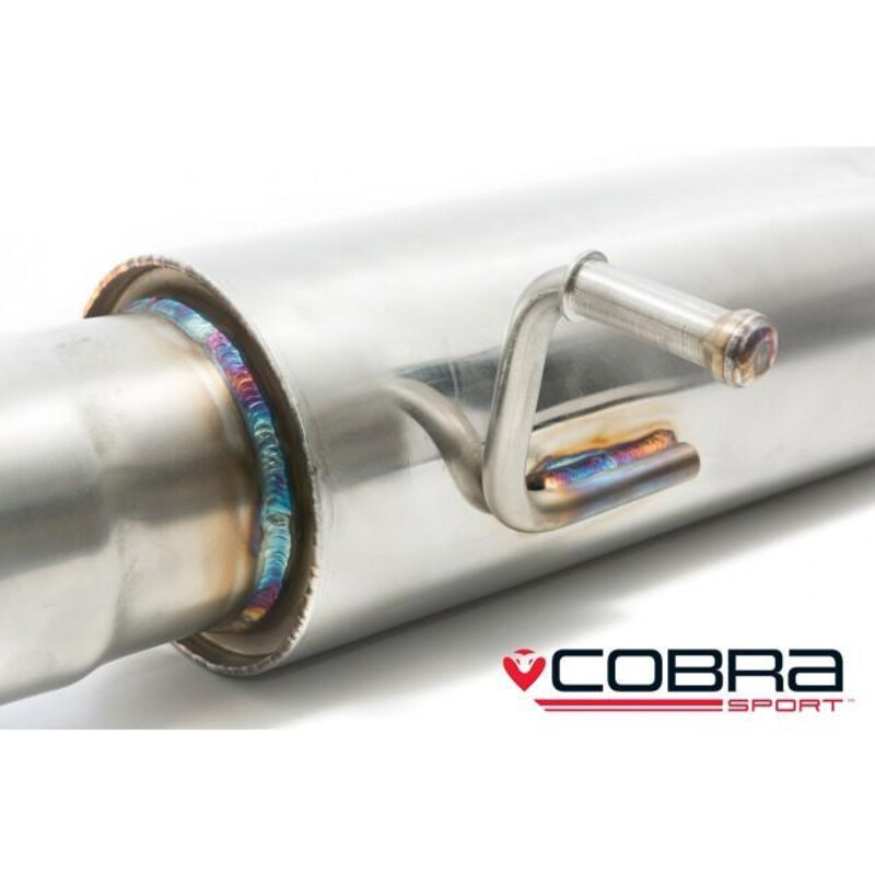 Ligne d'Echappement Complète "Turboback" Cobra pour Audi S3 8V Sportback (12-20) - Avec Valve