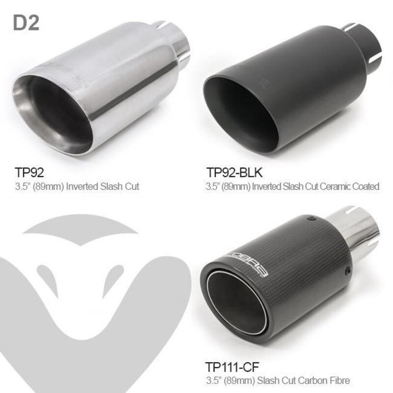Ligne d'Echappement Complète "Turboback" Cobra pour Audi S3 8V Sportback (12-20) - Avec Valve