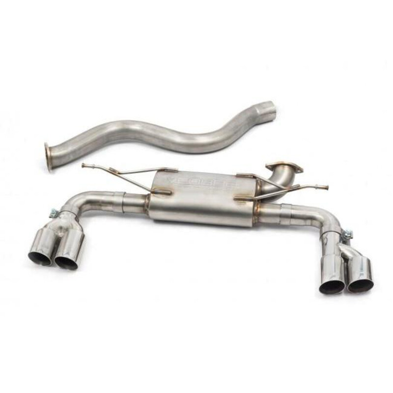 Silencieux "Style M4" Cobra pour BMW 435d F32, F33 & F36 (13-20)