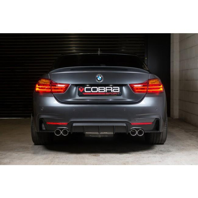 Silencieux "Style M4" Cobra pour BMW 435d F32, F33 & F36 (13-20)