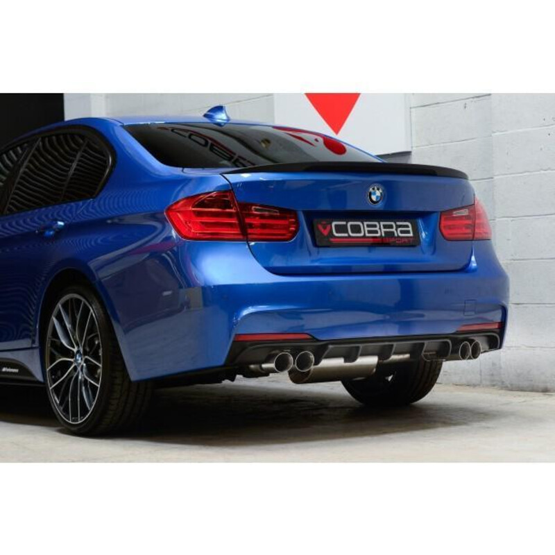 Silencieux "Style M3" Cobra pour BMW 330d Berline F30 & Touring F31 (12-18)