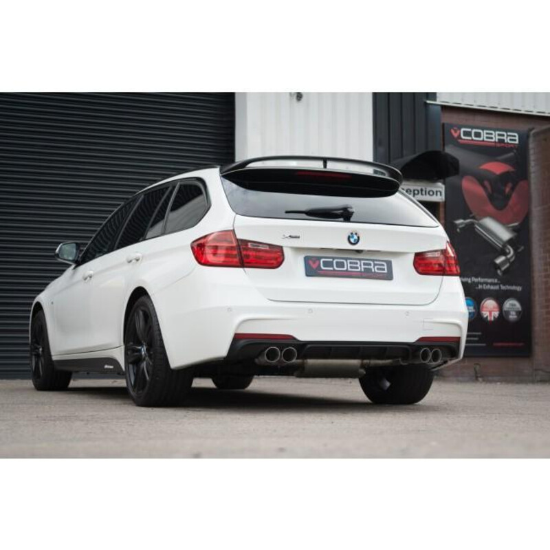 Silencieux "Style M3" Cobra pour BMW 330d Berline F30 & Touring F31 (12-18)