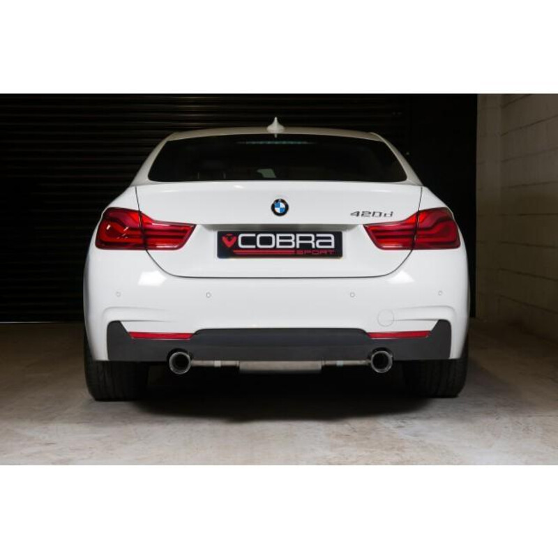 Silencieux "Style 440i" Cobra pour BMW 420d Gran Coupé F36 (13-20)