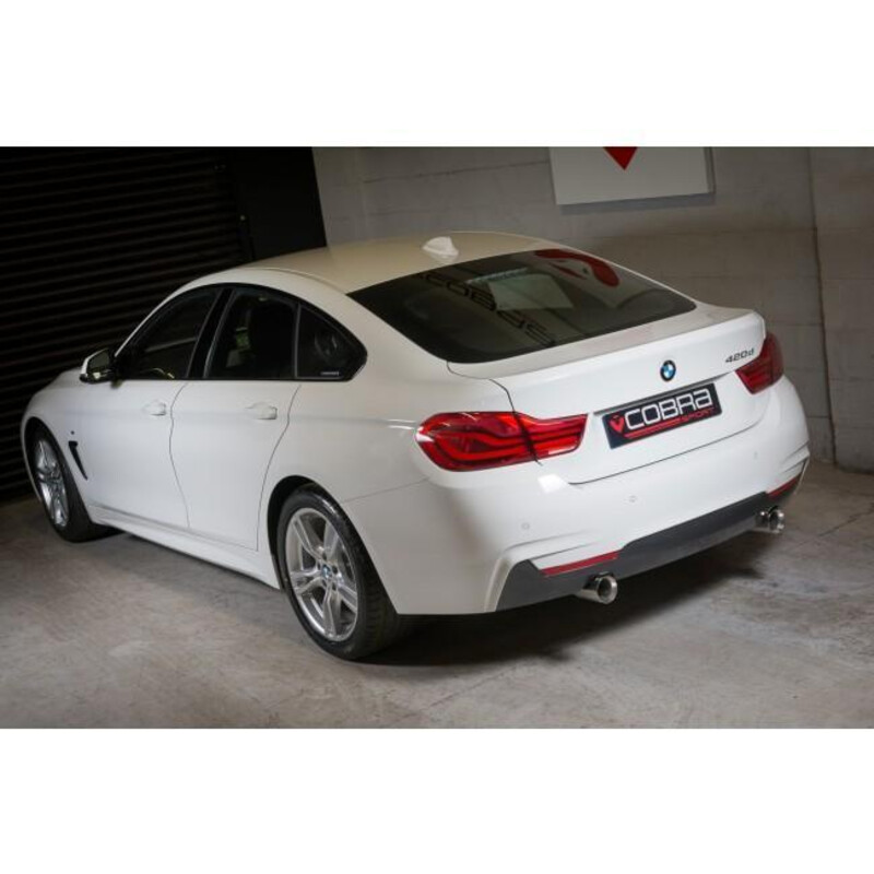 Silencieux "Style 440i" Cobra pour BMW 420d Gran Coupé F36 (13-20)