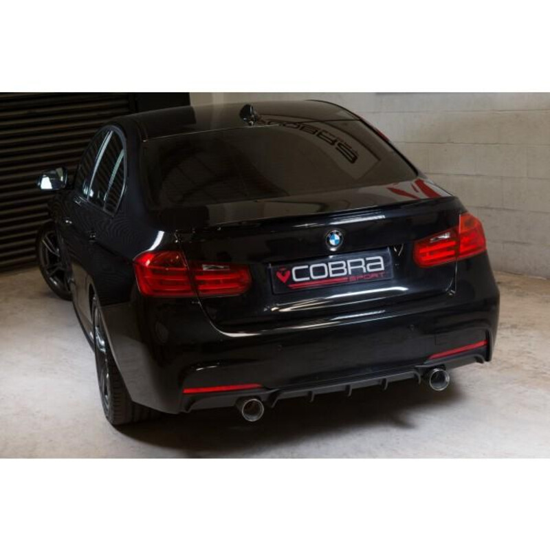 Silencieux "Style 340i" Cobra pour BMW 320d Berline F30 & Touring F31 (12-18)