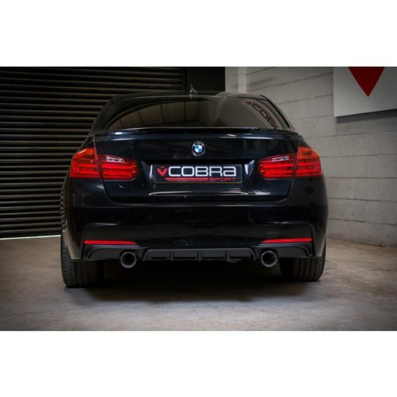 Silencieux "Style 340i" Cobra pour BMW 320d Berline F30 & Touring F31 (12-18)
