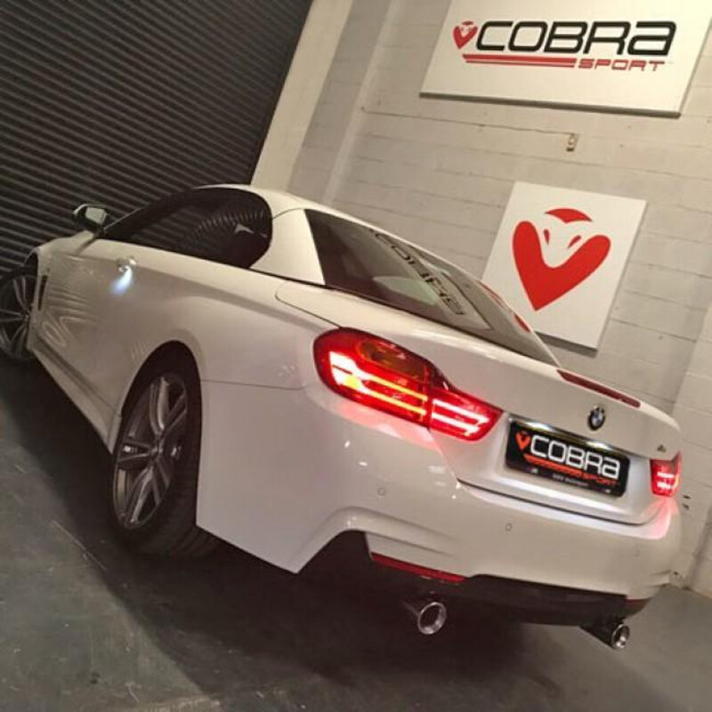 Silencieux "Style 440i" Cobra pour BMW 420d Coupé F32 & Cabriolet F33 (13-20)
