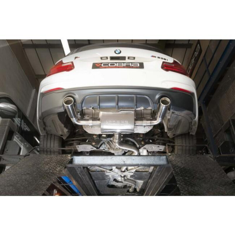 Ligne d'Echappement "Catback" Cobra pour BMW M235i F22 (2014+)