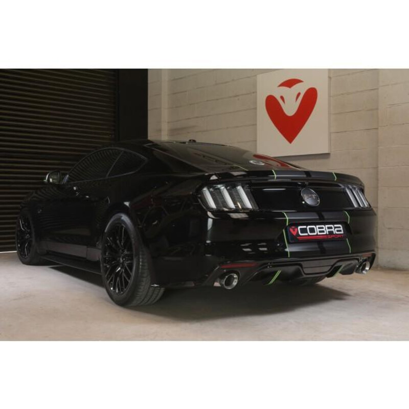 Silencieux Cobra pour Ford Mustang GT V8 5.0L (15-18)