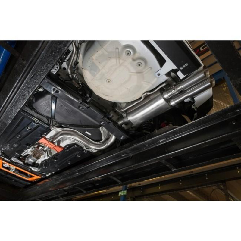 Ligne d'Echappement Complète Cobra pour Ford Fiesta ST MK8 - Avec Valve