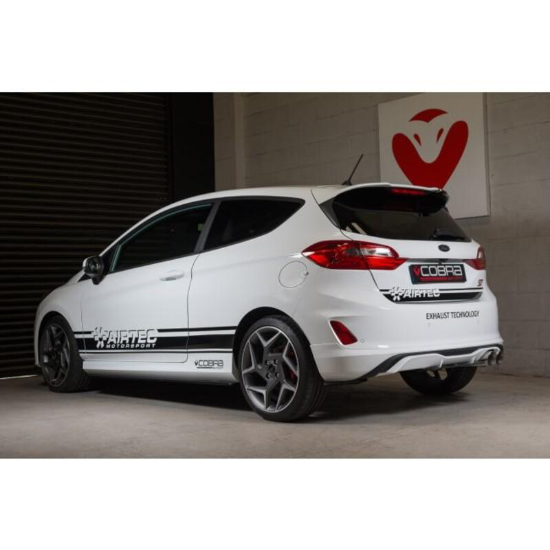 Ligne d'Echappement Complète Cobra pour Ford Fiesta ST MK8 - Avec Valve