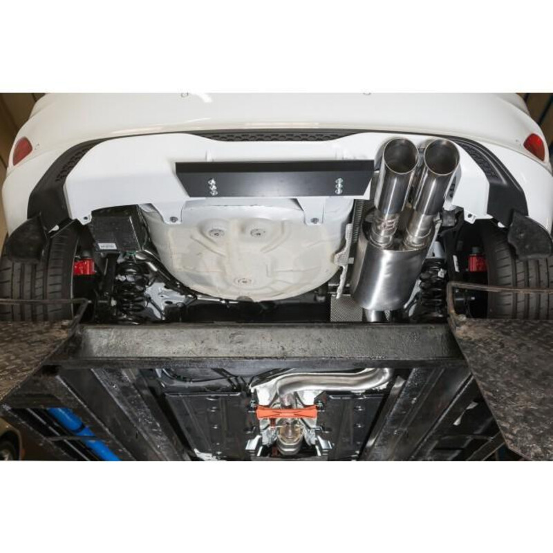 Ligne d'Echappement Complète Cobra pour Ford Fiesta ST MK8 - Avec Valve