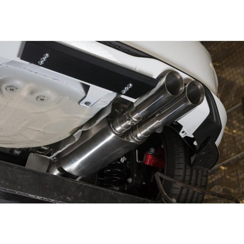 Ligne d'Echappement Complète Cobra pour Ford Fiesta ST MK8 - Avec Valve